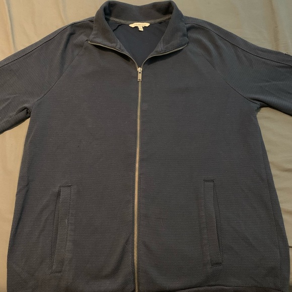 Men’s CK Zip-Up Sweater Size Large - Picture 1 of 3
